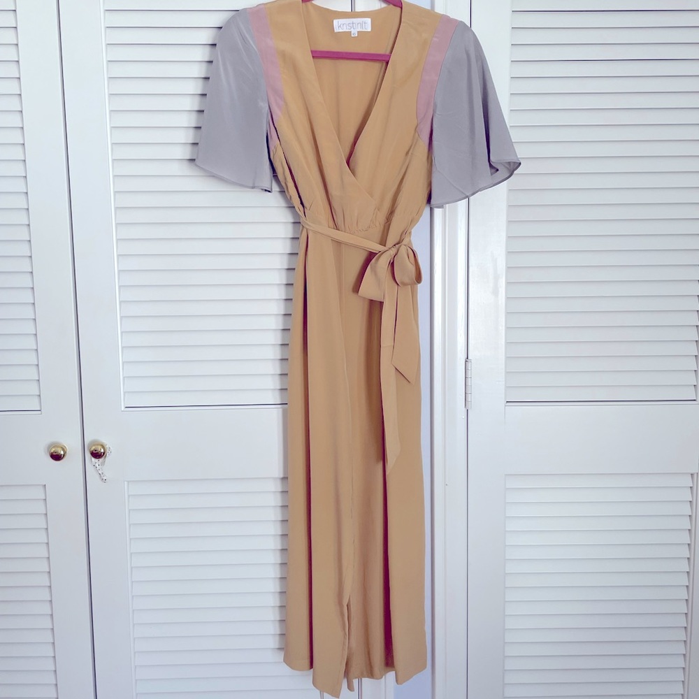 Silk Pastel Jumpsuit